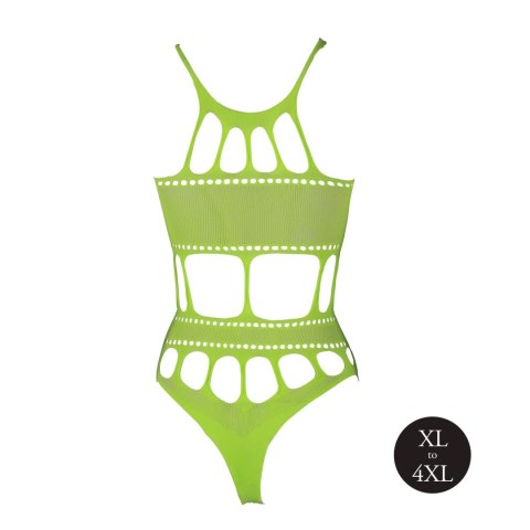 Body with Grecian Neckline - Neon Green - XL/XXXXL SHOTS
