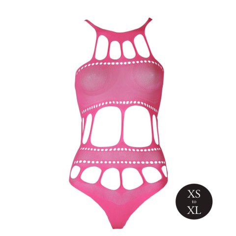 Body with Grecian Neckline - Neon Pink - XS/XL SHOTS