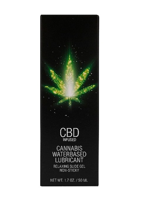 CBD Cannabis Waterbased Lubricant - 50 ml SHOTS