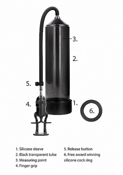 Deluxe Beginner Pump - Black SHOTS