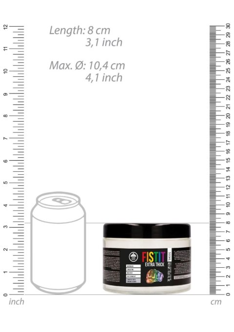 Fist It - Extra Thick - Rainbow - 500 ml SHOTS