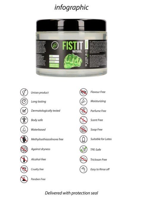 Fistit - Natural - 500 ml SHOTS