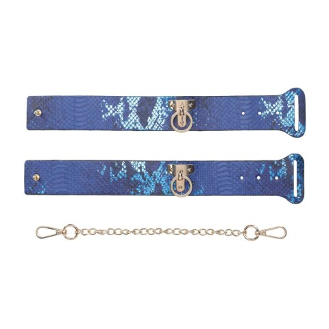 Florence Collection - Handcuffs - Blue SHOTS