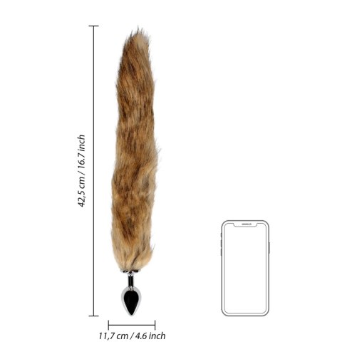 Fox Tail with Metal Butt Plug SHOTS