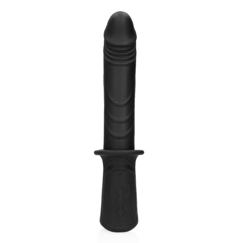 Hand Held Vibrating Sex Machine - Black SHOTS