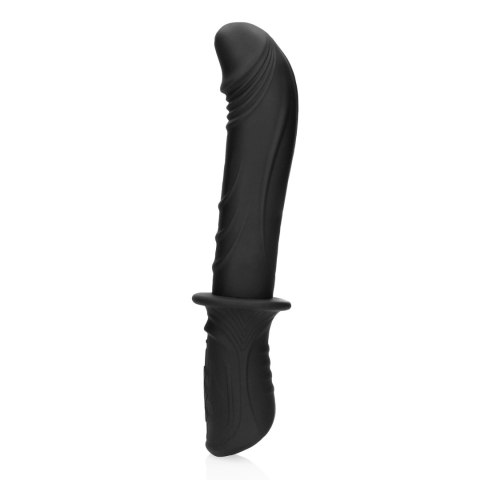 Hand Held Vibrating Sex Machine - Black SHOTS