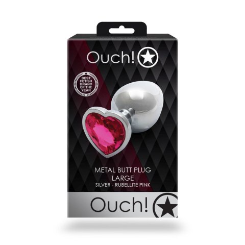 Heart Gem Butt Plug - Large SHOTS