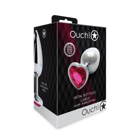 Heart Gem Butt Plug - Large SHOTS