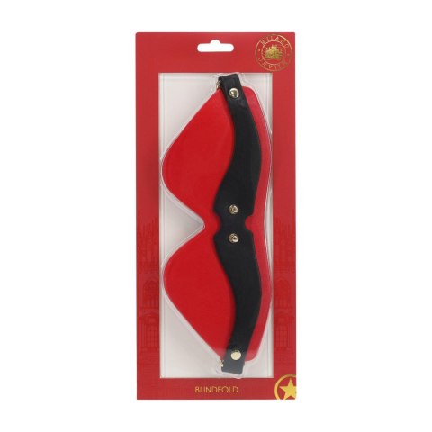 Milan Collection - Blindfold - Black/Red SHOTS