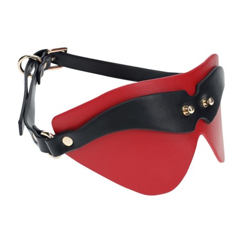 Milan Collection - Blindfold - Black/Red SHOTS