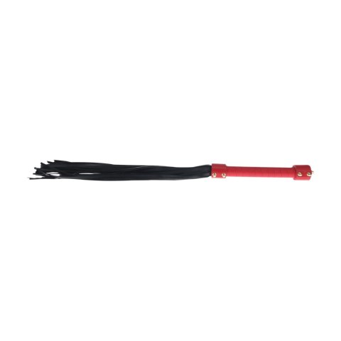 Milan Collection - Flogger - Black/Red SHOTS