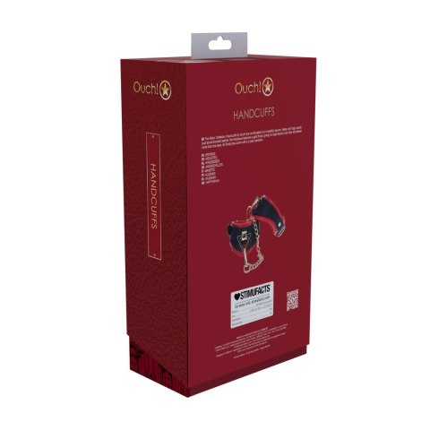 Milan Collection - Handcuffs - Black/Red SHOTS