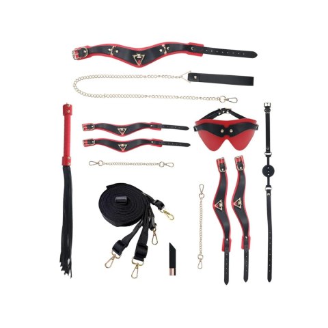 Milan Collection - Kit with Bag - Black/Red SHOTS