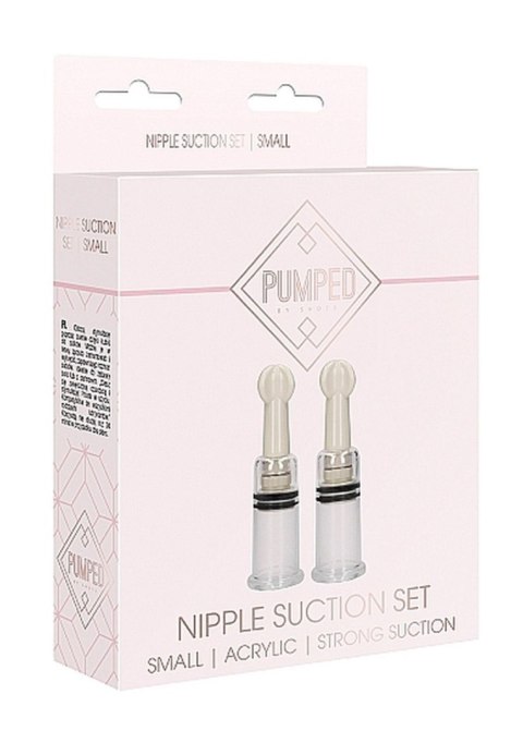 Nipple Suction Set Small - Transparent SHOTS