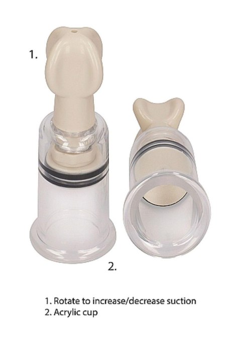 Nipple Suction Set Small - Transparent SHOTS