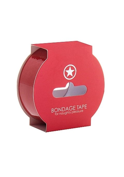 Non Sticky Bondage Tape - 17,5 Meter - Red SHOTS