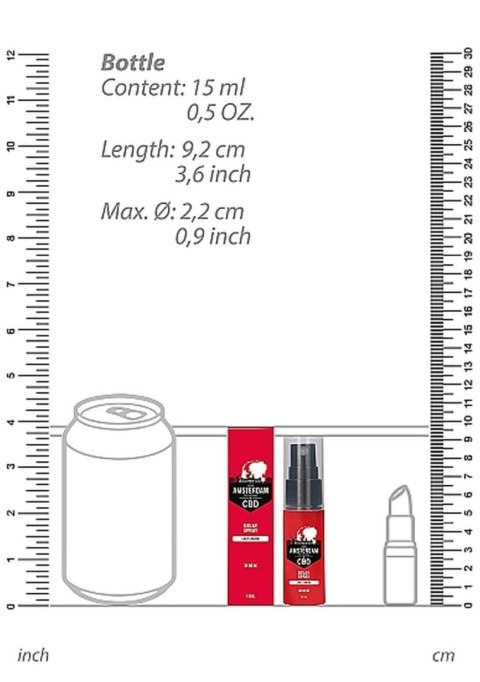 Original CBD from Amsterdam - Delay Spray - 15 ml SHOTS