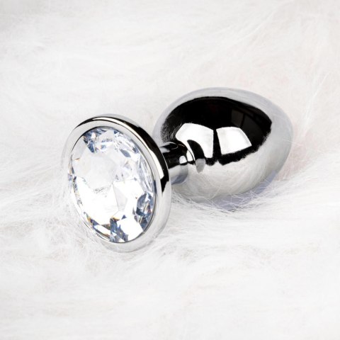 Round Gem Butt Plug - Medium SHOTS