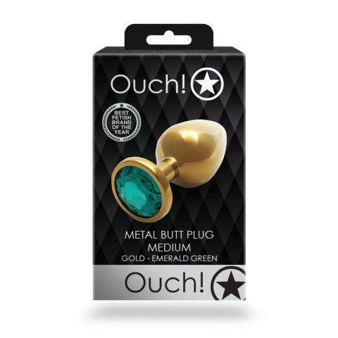 Round Gem Butt Plug - Medium SHOTS