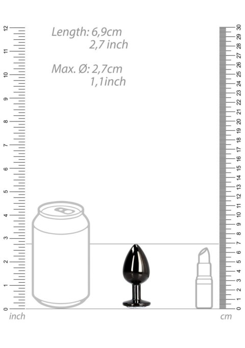 Round Gem Butt Plug - Small SHOTS