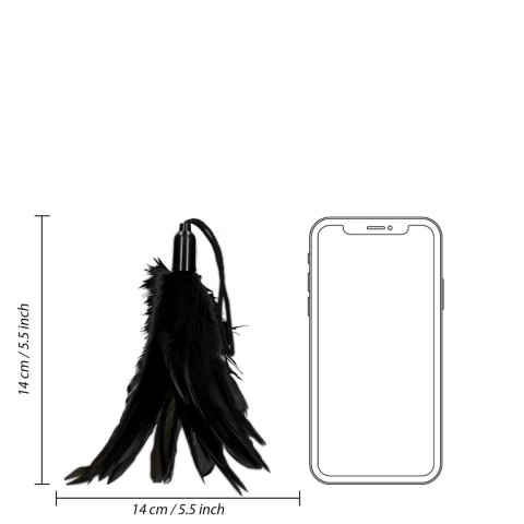 Small Feather Tickler SHOTS