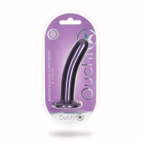 Smooth Silicone G-Spot Dildo - 6'' / 14,5 cm SHOTS