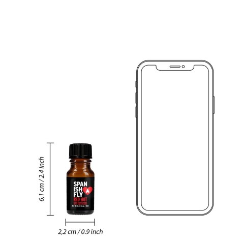 Spanish Fly - Red Hot - 10 ml SHOTS