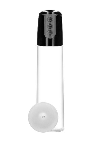 Automatic Cyber Pump with Masturbation Sleeve - Transparent SHOTS