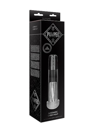 Automatic Cyber Pump with Masturbation Sleeve - Transparent SHOTS