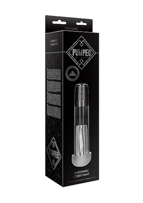 Automatic Cyber Pump with Masturbation Sleeve - Transparent SHOTS