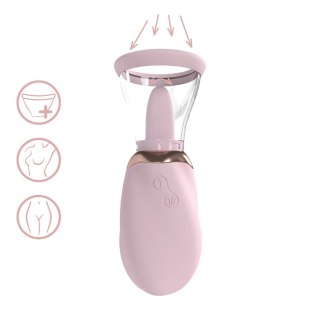 Boost - Rechargeable Vulva and Breast Pump - Pink SHOTS