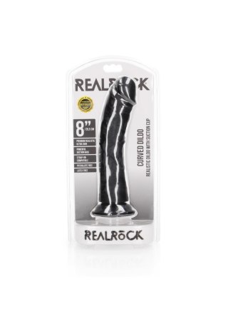 Curved Realistic Dildo with Suction Cup - 8""""/ 20,5 cm SHOTS