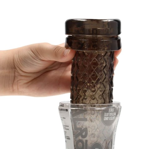 Easy Rider - Textured Masturbator - Black SHOTS