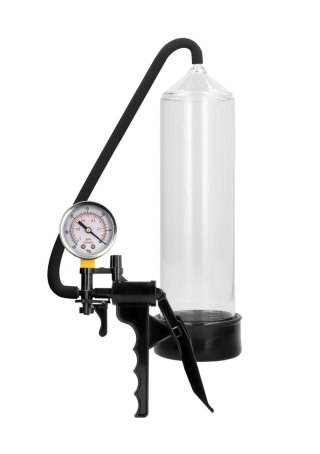 Elite Beginner Pump With PSI Gauge - Transparent SHOTS