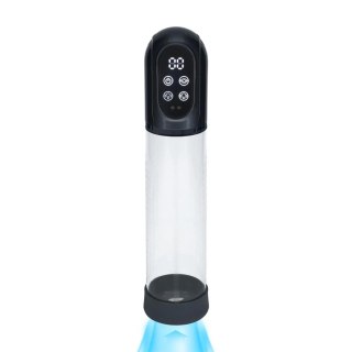 Engage - Automatic Waterproof Penis Pump and Masturbator - Gun Metal SHOTS