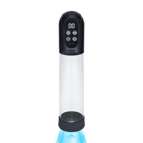 Engage - Automatic Waterproof Penis Pump and Masturbator - Gun Metal SHOTS