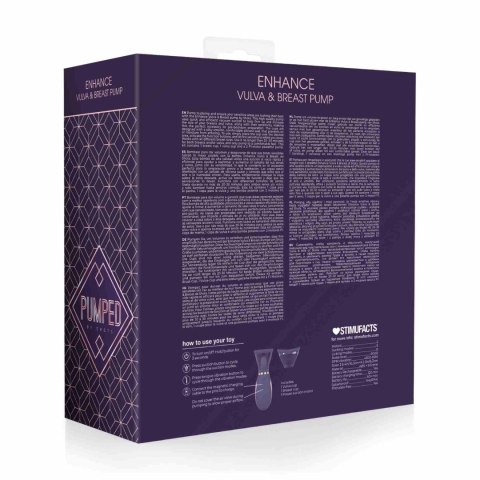 Enhance - Automatic - 13-Speed - Silicone - Rechargeable Vulva & Breast Pump SHOTS