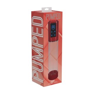 MegaLift - Automatic Waterproof Penis Pump - Metallic Red SHOTS