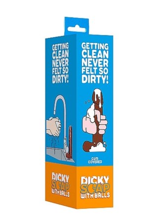 Mydło- Dicky Soap With Balls - Cum Covered - Brown SHOTS