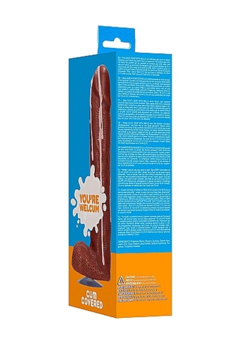 Mydło- Dicky Soap With Balls - Cum Covered - Brown SHOTS