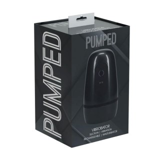 Pulsar - Negative Pressure Suction and Vibration Masturbator Pump - Gun Metal SHOTS