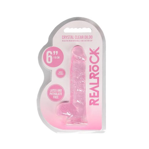 Realistic Dildo with Balls - 15 cm SHOTS