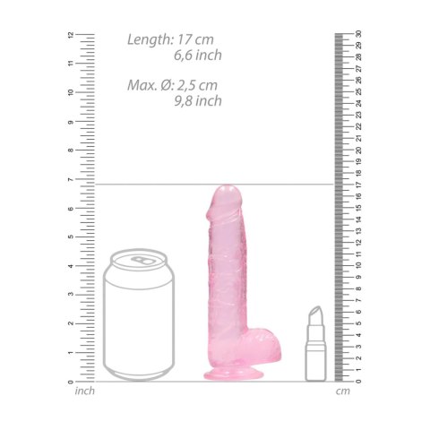 Realistic Dildo with Balls - 15 cm SHOTS