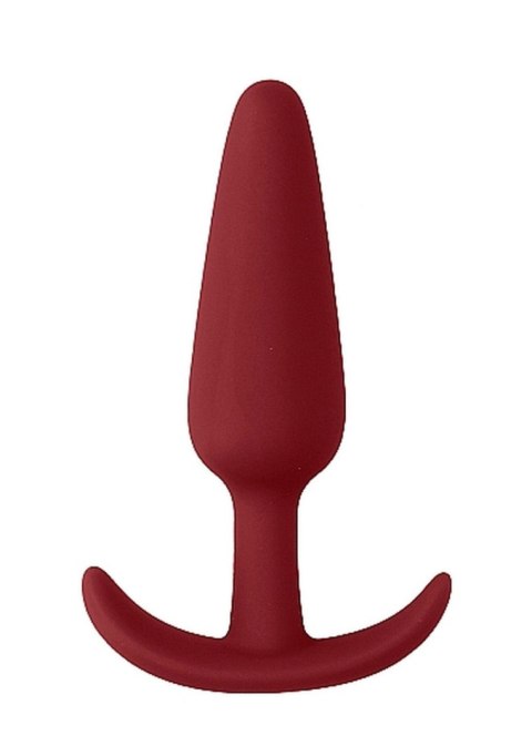 Slim Butt Plug - Red SHOTS
