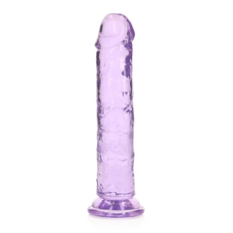 Straight Realistic Dildo with Suction Cup - 7'' / 18 SHOTS