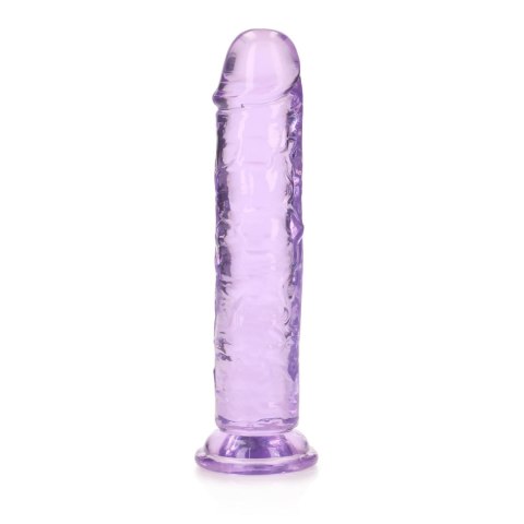 Straight Realistic Dildo with Suction Cup - 7'' / 18 SHOTS