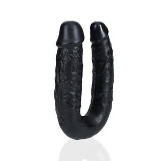 U Shaped Double Dildo 12,7 cm - Black SHOTS