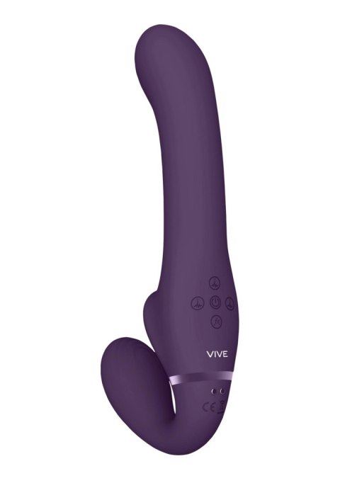 Ai - Dual Vibrating & Air Wave Tickler Strapless Strapon SHOTS