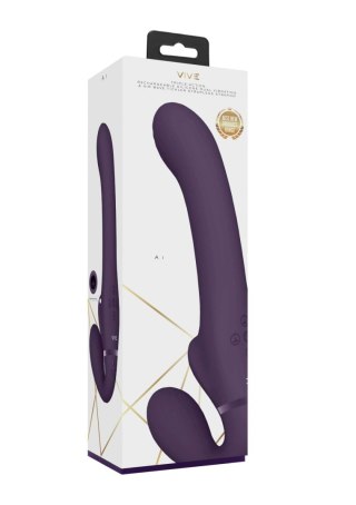 Ai - Dual Vibrating & Air Wave Tickler Strapless Strapon SHOTS
