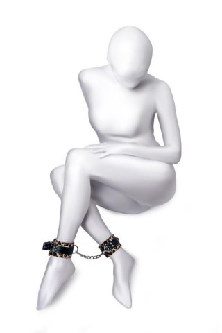Anonymo handcuffs, PU leather, print, 27 cm TOYFA - Boys of Toys Sp. z o.o. (dystrybutor)